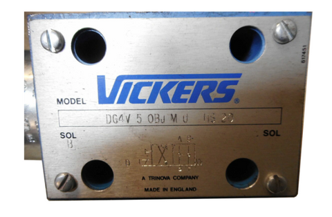 Vickers Válvula solenoide DG4V-5-OBJ-M-U-H6-20