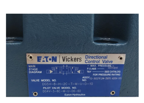 Vickers Válvula solenoide DG5V-8H-2C-T-M-U-D-10