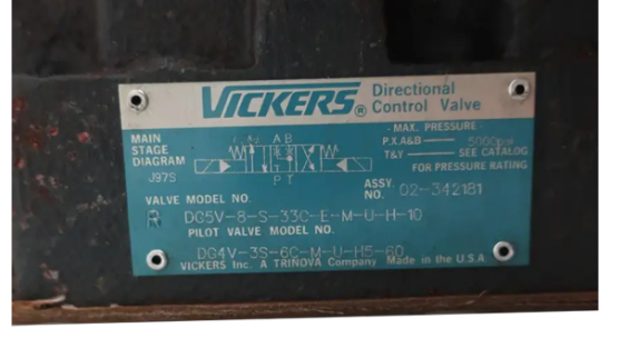 Vickers Válvula solenoide DG5V-8-S-33C-E-M-U-H-10
