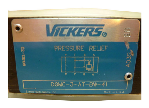 Vickers Válvula solenoide DGMC-3-AT-BW-41