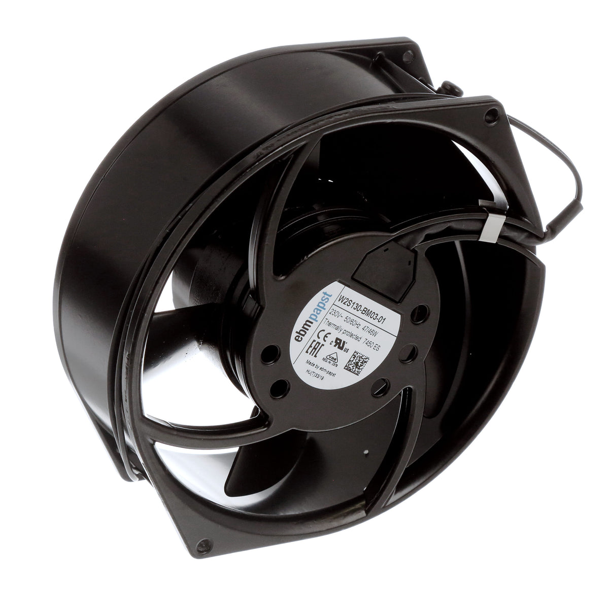 Ventola Assiale Ebmpapst W2S130-BM03-01 230VAC 172x150x55mm 250CFM - Aperto Mai Usato