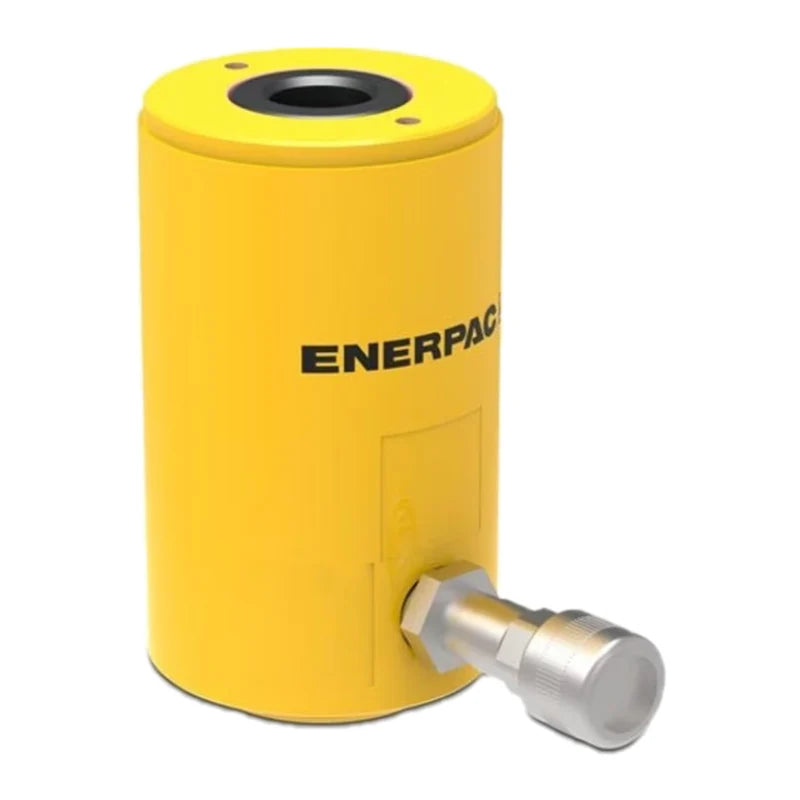 Enerpac RCH121 - 13.8 toneladas Capacidad - 1.63 pulg Carrera - Simple acción, Cilindro hidráulico de émbolo hueco