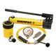 Enerpac SCH202H - Conjunto Hidráulico de 20 Ton - Cilindro hidráulico hueco y conjunto de bomba - presión (psi): 10,000) - Capacidad : 20 - Carrera (pulg): 2 - Altura (in): 6.31