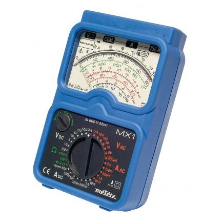 CHAUVIN ARNOUX MX1 - Analog multimeter MX1 in IP65 container with shockproof sheath