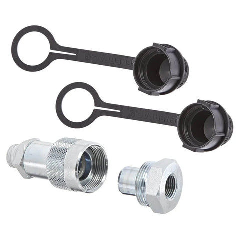 ENERPAC Acoples hidráulicos hembra y macho - 3/8" NPTF - Alto flujo C-604