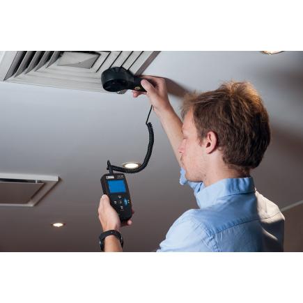 CHAUVIN ARNOUX P01654227 - C.A 1227 Rotating-vane logger thermo-anemometer with double backlit display and flow rate measurement