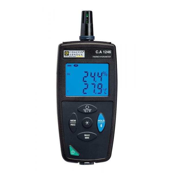 CHAUVIN ARNOUX P01654246 - C.A 1246 Logger thermo-hygrometer with double backlit display and dew point measurement