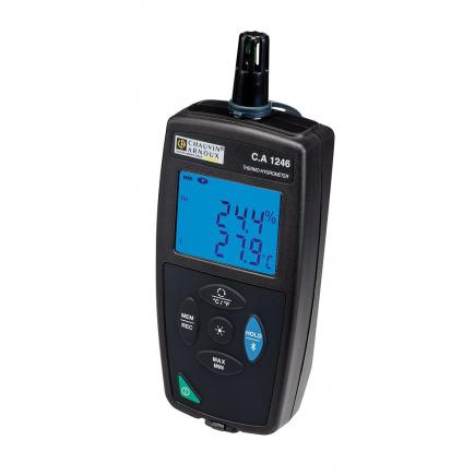 CHAUVIN ARNOUX P01654246 - C.A 1246 Logger thermo-hygrometer with double backlit display and dew point measurement
