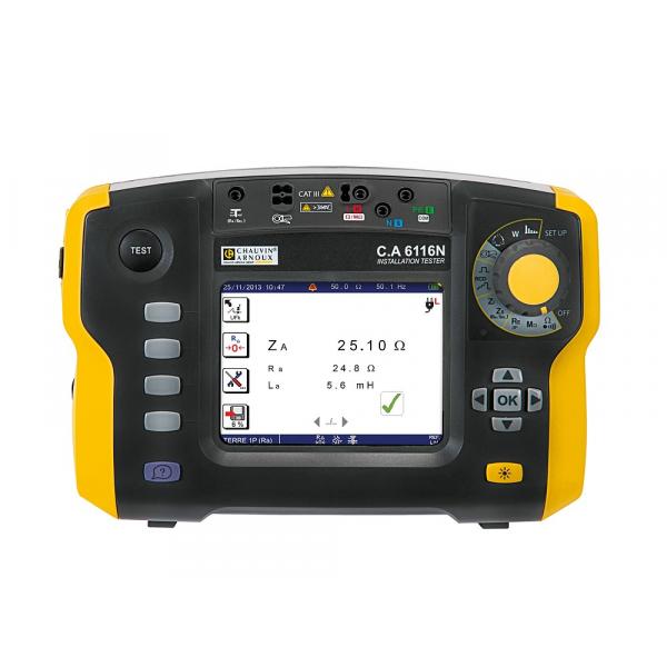 CHAUVIN ARNOUX - C.A 6116N Multi-function installation tester with data storage