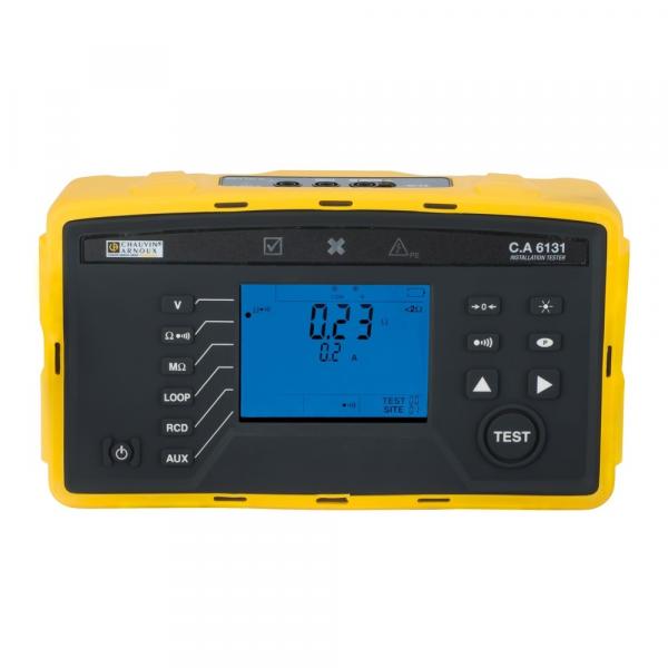 CHAUVIN ARNOUX - C.A 6131 Electrical installation tester compliant with the NF C 15-100 & IEC 60364-4 standards