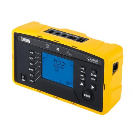 CHAUVIN ARNOUX - C.A 6133 Expert multifunction electrical installation tester compliant with the NF C 15-100, FDC 16-600 & EN 61557 standards