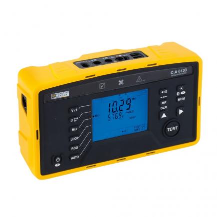 CHAUVIN ARNOUX - C.A 6133 Expert multifunction electrical installation tester compliant with the NF C 15-100, FDC 16-600 & EN 61557 standards
