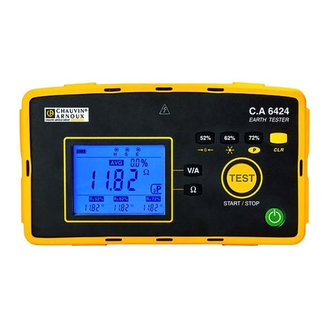 CHAUVIN ARNOUX P01127014 - C.A 6424 Digital earth and resistivity tester up to 50 kΩ