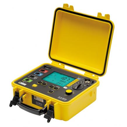 CHAUVIN ARNOUX P01126504 - C.A 6472 Earth tester offering selective earth, soil resistivity, earth coupling, ground potential, continuity, resistance