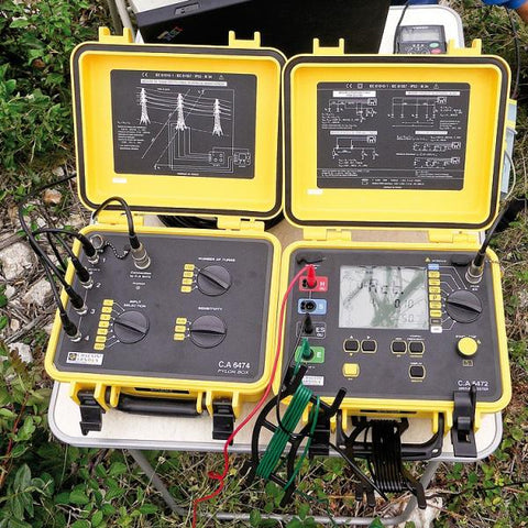 CHAUVIN ARNOUX P01126510 - C.A 6474 Pylon Box to check, measure and analyse the earthing of pylons