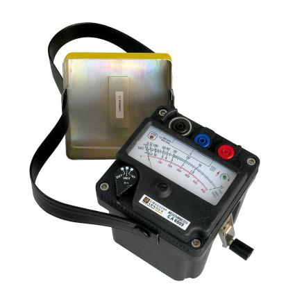 CHAUVIN ARNOUX - C.A 6503 Analog insulation meter 250V-500V-1000V powered by magnet