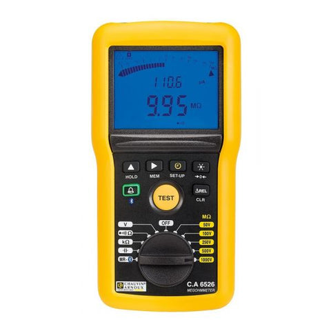 CHAUVIN ARNOUX - C.A 6526 1 kV Insulation and continuity tester