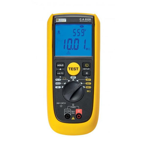 CHAUVIN ARNOUX - C.A 6528 Communicating 50-100 V Telecom insulation and continuity tester