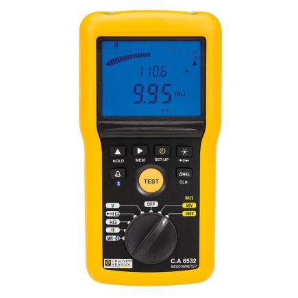 CHAUVIN ARNOUX - C.A 6532 Communicating 50-100 V Telecom insulation and continuity tester