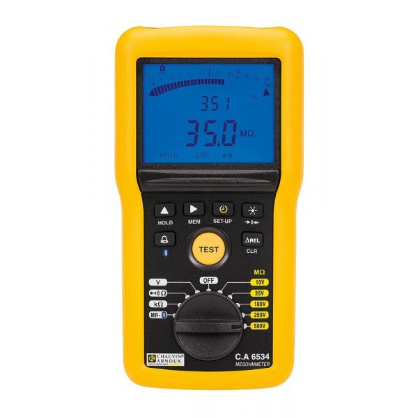 CHAUVIN ARNOUX - C.A 6534 Communicating insulation and continuity tester for electronics applications
