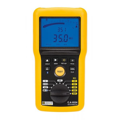 CHAUVIN ARNOUX - C.A 6534 Communicating insulation and continuity tester for electronics applications