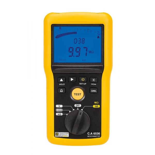 CHAUVIN ARNOUX - C.A 6536 Insulation and continuity tester for special applications