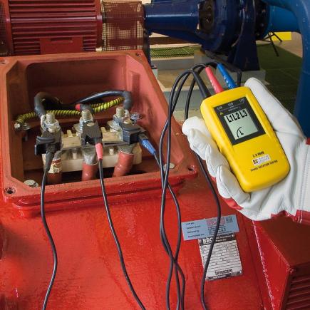 CHAUVIN ARNOUX - C.A 6608 Phase rotation tester with display and LED