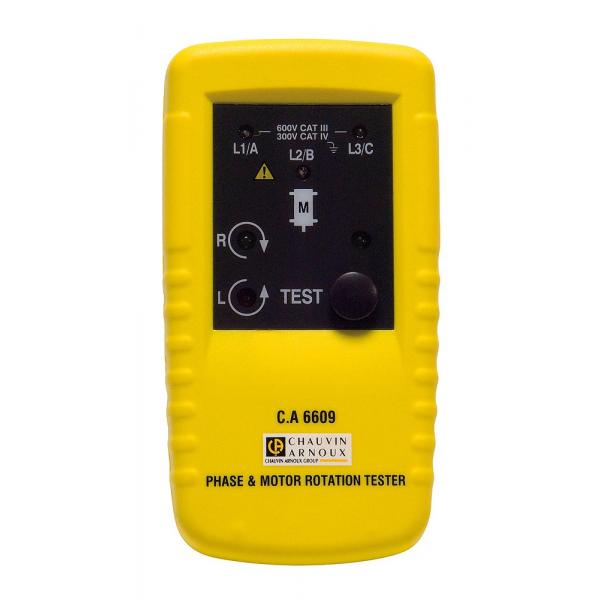CHAUVIN ARNOUX - C.A 6609 Phase rotation and motor rotation direction tester with LED