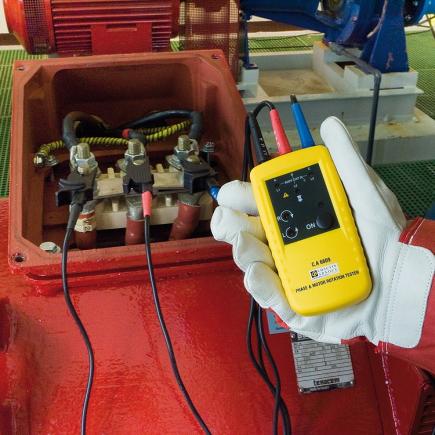 CHAUVIN ARNOUX - C.A 6609 Phase rotation and motor rotation direction tester with LED