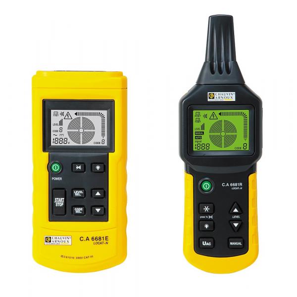 CHAUVIN ARNOUX P01141626 - C.A 6681 Locator of electrical cables, telecommunications, metal pipes and faults