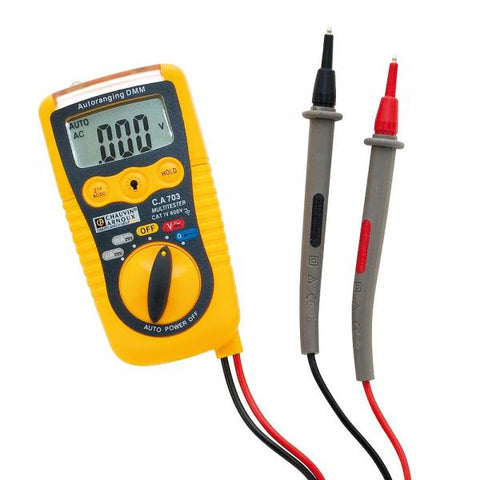 CHAUVIN ARNOUX P01191740Z - C.A 703 Pocket digital multimeter - 600V Cat. IV / 1.000V Cat. III