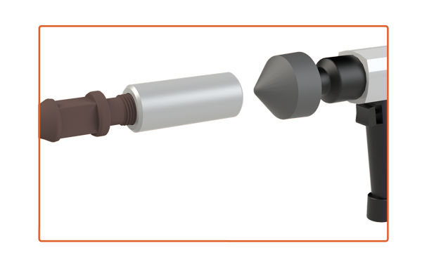 GEARENCH PETOL® Suckerod Coupling Spinner QS1S