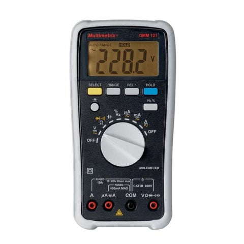 CHAUVIN ARNOUX P06231421Z - DMM121 - 4,000 pt digital multimeter, shockproof sheath