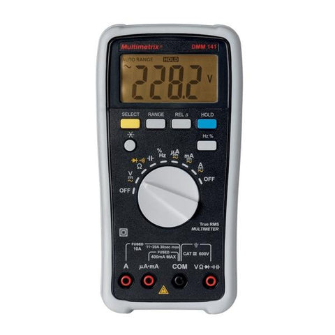 CHAUVIN ARNOUX P06231422Z - DMM141 - 4,000 pt digital multimeter, TRMS, shockproof sleeve