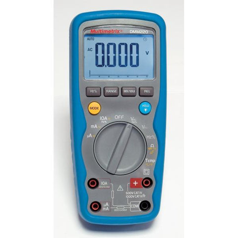 CHAUVIN ARNOUX P06231411 - DMM220 - 6,000pt Digital Multimeter, CAT IV 600V