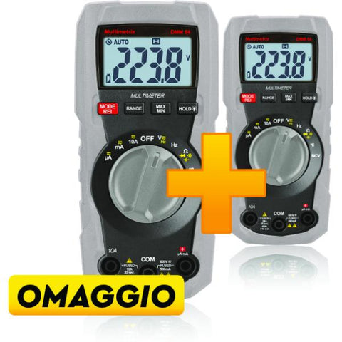 CHAUVIN ARNOUX 11-0000-506 - DMM53 Digital Multimeter Kit (2 pcs.)