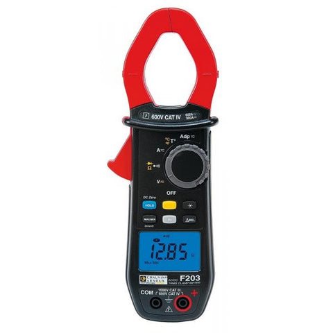 CHAUVIN ARNOUX P01120923 - F203 600 A TRMS AC/DC multimeter clamp
