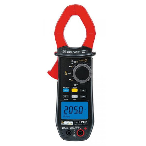 CHAUVIN ARNOUX P01120925 - F205 600 A TRMS AC+DC multimeter clamp