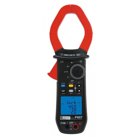 CHAUVIN ARNOUX P01120967 - F607 Digital multimeter clamp for power and harmonics 2.000A TRMS AC + DC