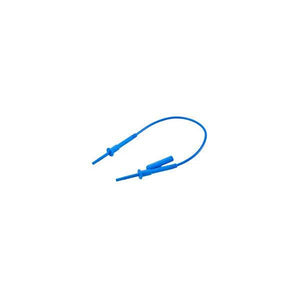 CHAUVIN ARNOUX - High-voltage cable 15kV blue with rear connection