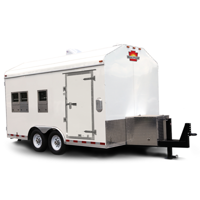 HindlePower Mobile DC Power Trailer DC power system in a mobile enclosure