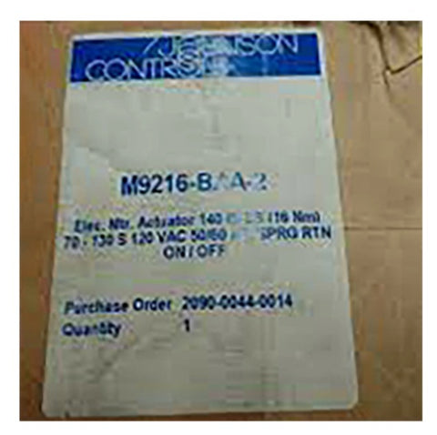 Johnson Controls Actuator M9216-BAA-2