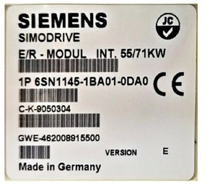 SIEMENS Servoaccionamiento 6SN1145-1BA01-0DA0