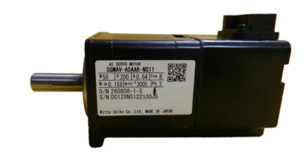 Yaskawa Servo Motor SGMAV-A5AAK-NS11