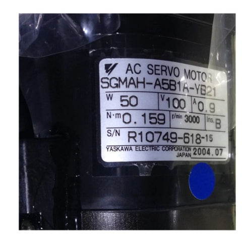 Yaskawa Servo Motor SGMAH-A5B1A-YB21