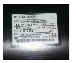 Yaskawa Servo Motor SGMRV-44ANA-YR22