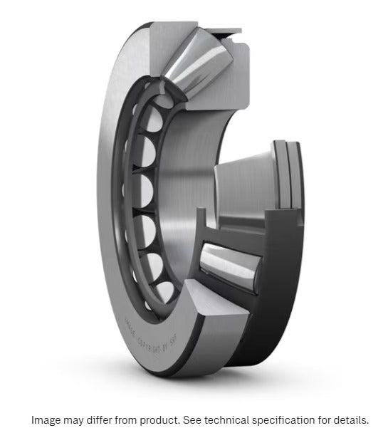 SKF Rodamiento axial de rodillos a rótula con jaula estampada de acero 29318 E