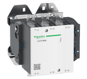 SCHNEIDER ELECTRIC TeSys F contactor - 3P(3 NO) - AC-3 - <= 440 V 400 A - without coil LC1F400