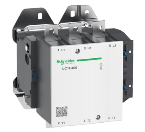 SCHNEIDER ELECTRIC TeSys F contactor - 3P(3 NO) - AC-3 - <= 440 V 400 A - without coil LC1F400