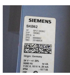 SIEMENS Actuator SKB62